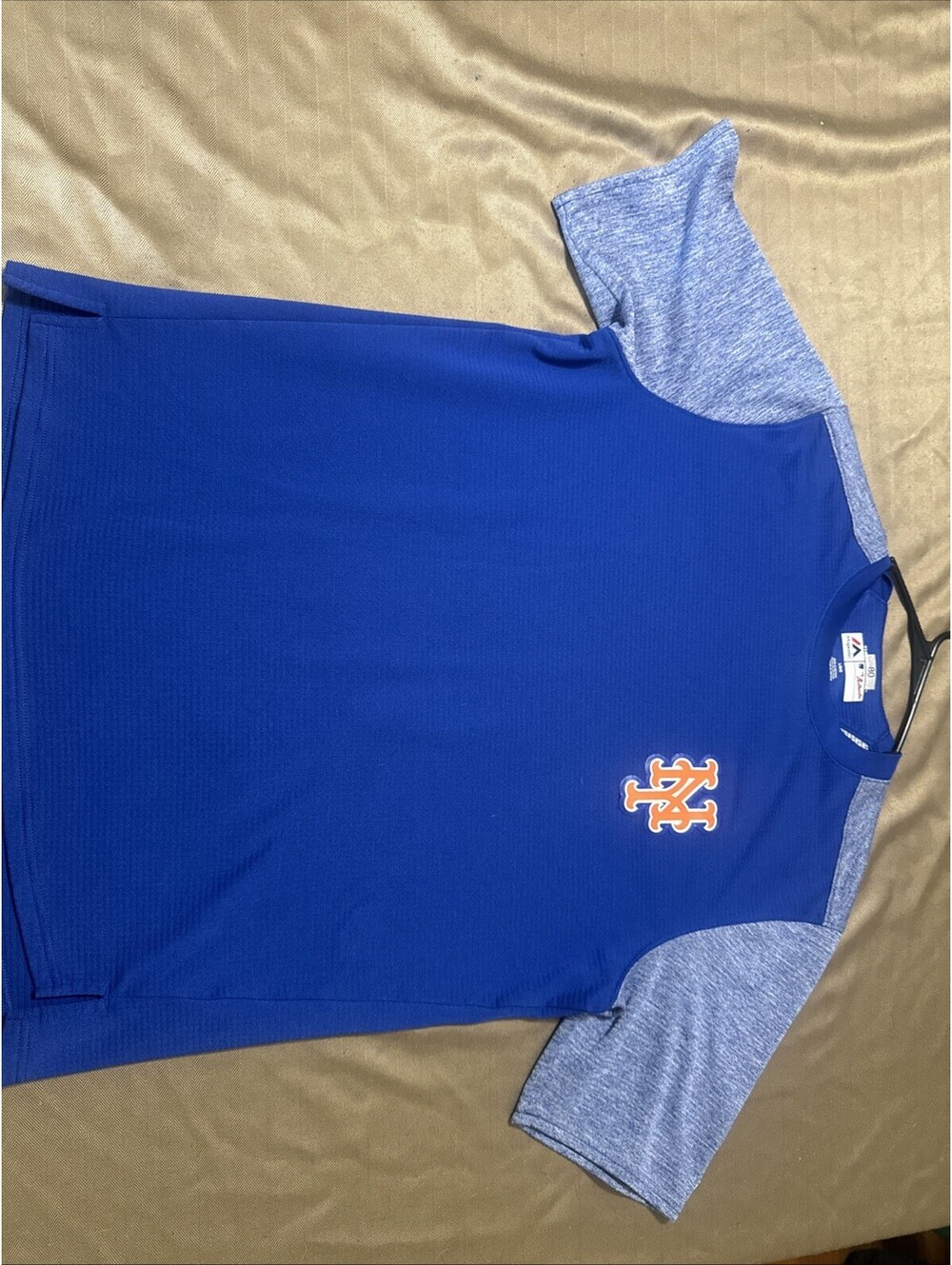 New York Mets Men’s Large Majestic Authentic Team Issue Shirt  #80 249
